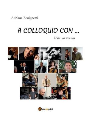 cover image of A colloquio con... vite in musica